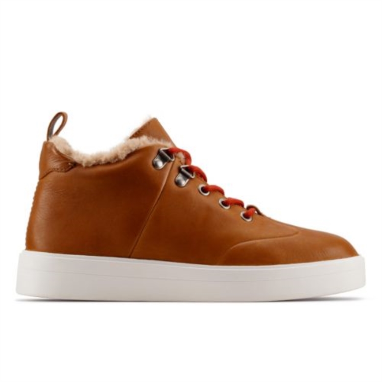 Hero Hiker Clarks Aus Dunkelbraunem Leder