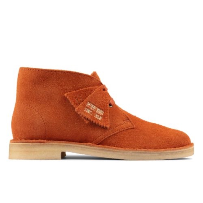 Wüstenstiefel Clarks Ingwer Wildleder
