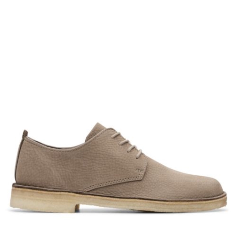 Desert London Clarks Mushroom Nubukleder