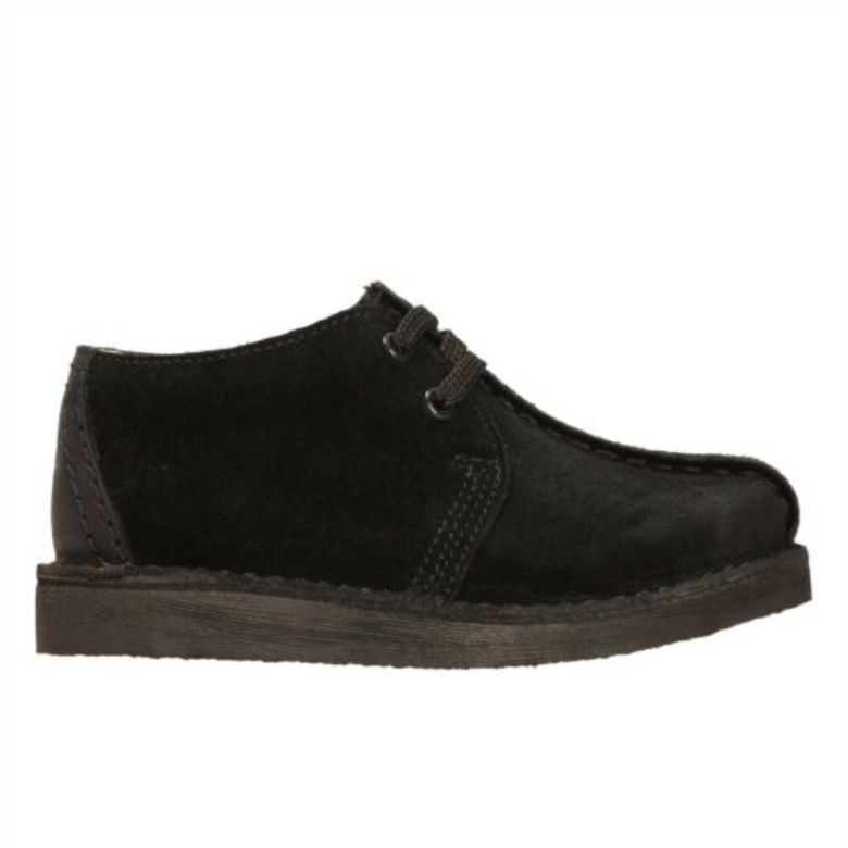 Desert Trek Inf G Fit Schwarz Wildleder Clarks