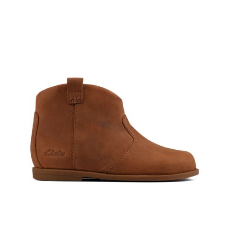 Drawn Dawn FST G Fit Clarks Hellbraunes Leder