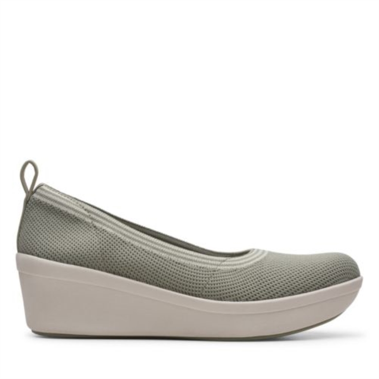 Dusty Olive Textil Clarks Step Rose Farn