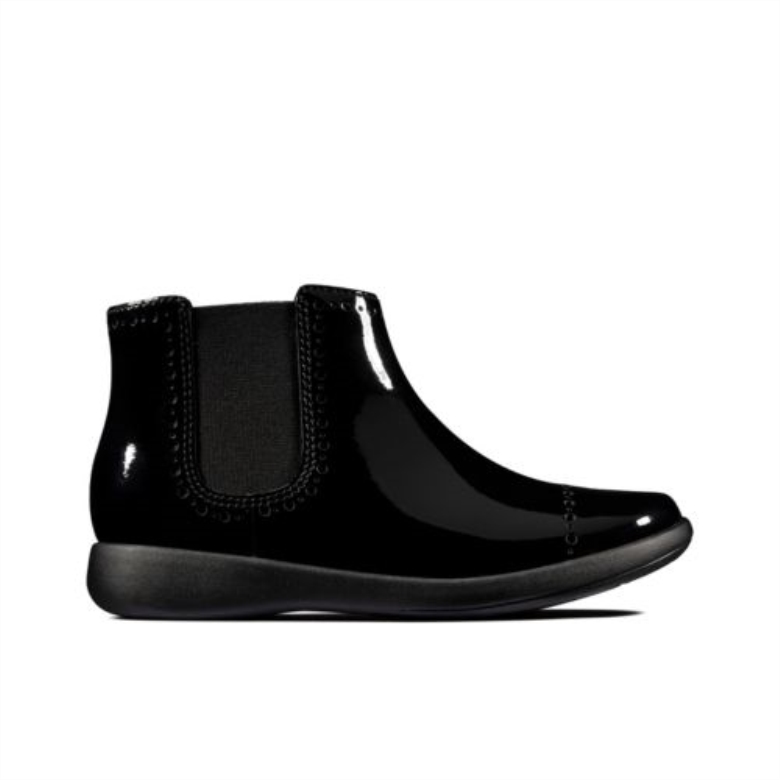ätzform Inf G Fit Clarks Schwarz Patent