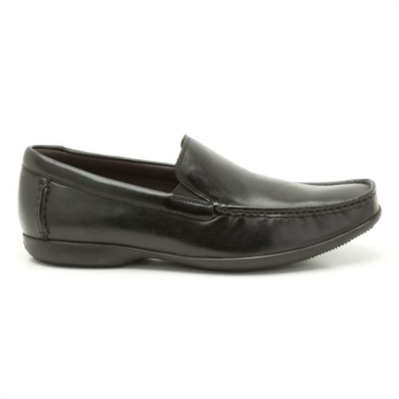 Feineres Sun Clarks Schwarzes Leder