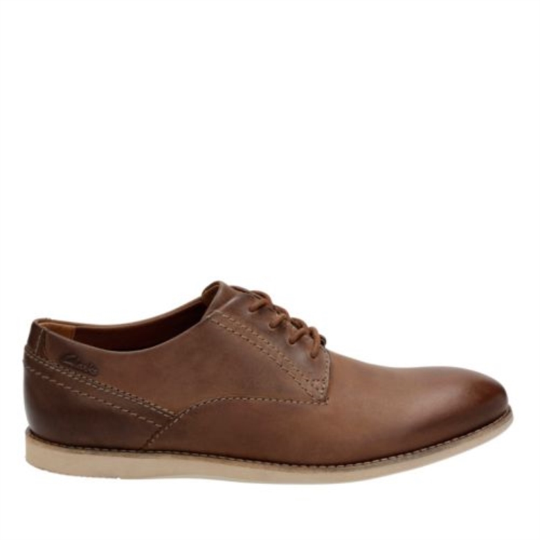 Franson Clarks Aus Braunem Leder