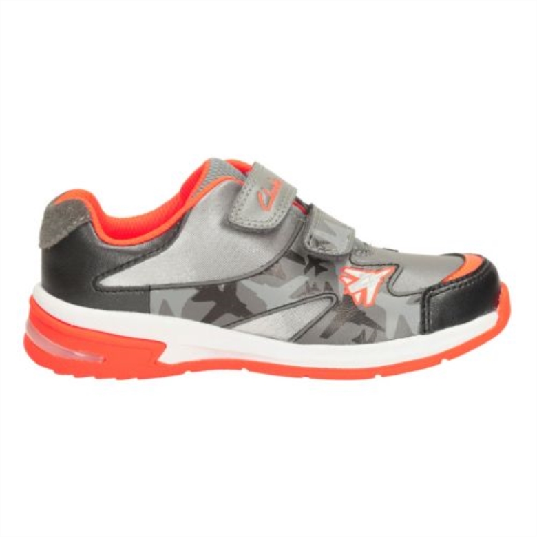Grey Clarks Piper Fun Jnr F Fit