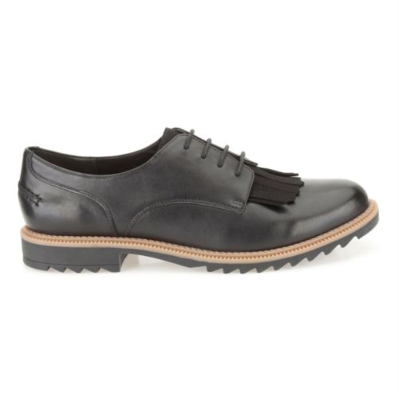 Griff Mabel Clarks Schwarzes Leder