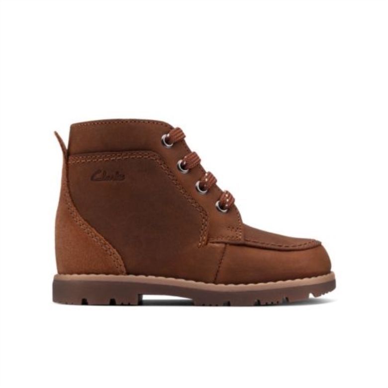 Heath Dash Fst H Fit Clarks Hellbraunes Leder