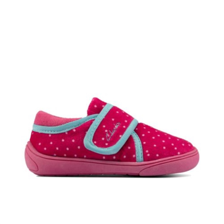 Holmly Rest Inf G Fit Pink Clarks
