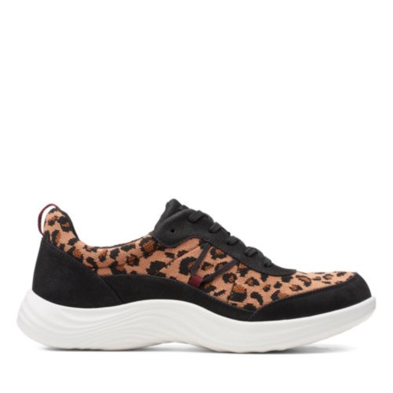 Lulu Walk Clarks Schwarz/braun