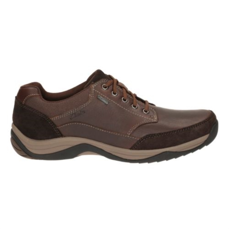 Mahoga Ny Clarks Baystone Gehen Gtx