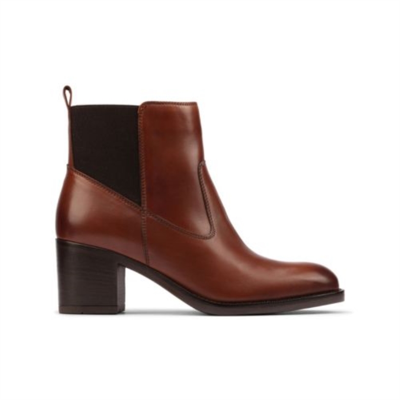 Mascarpone2 Lo Clarks Dunkelbraunes Leder