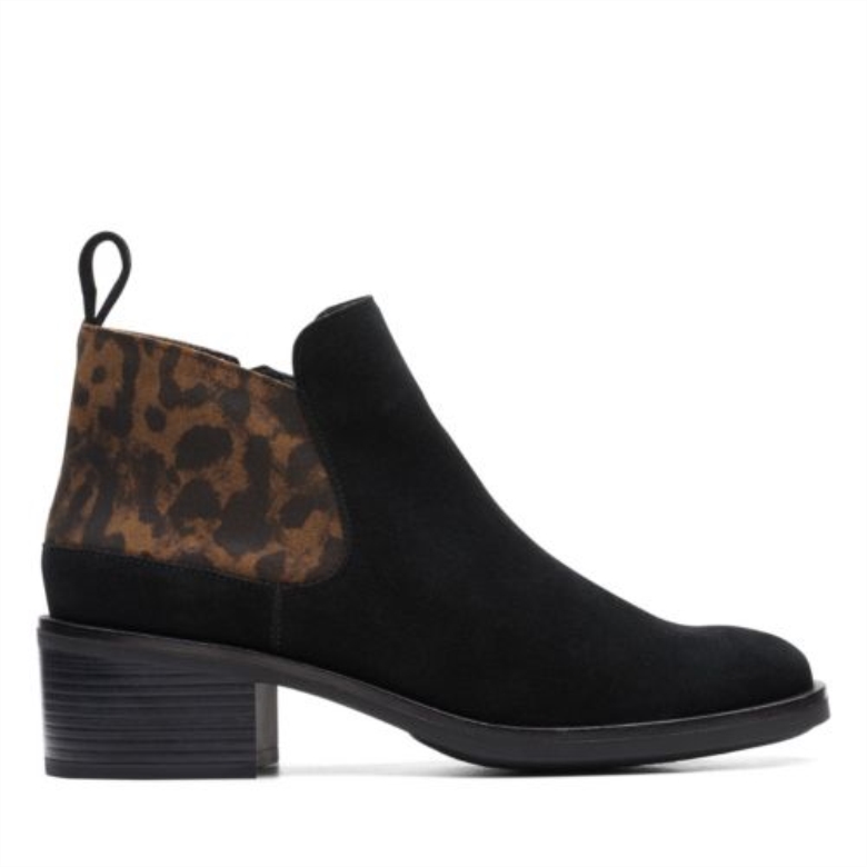 Meme Zip Clarks Leopard Enmuster