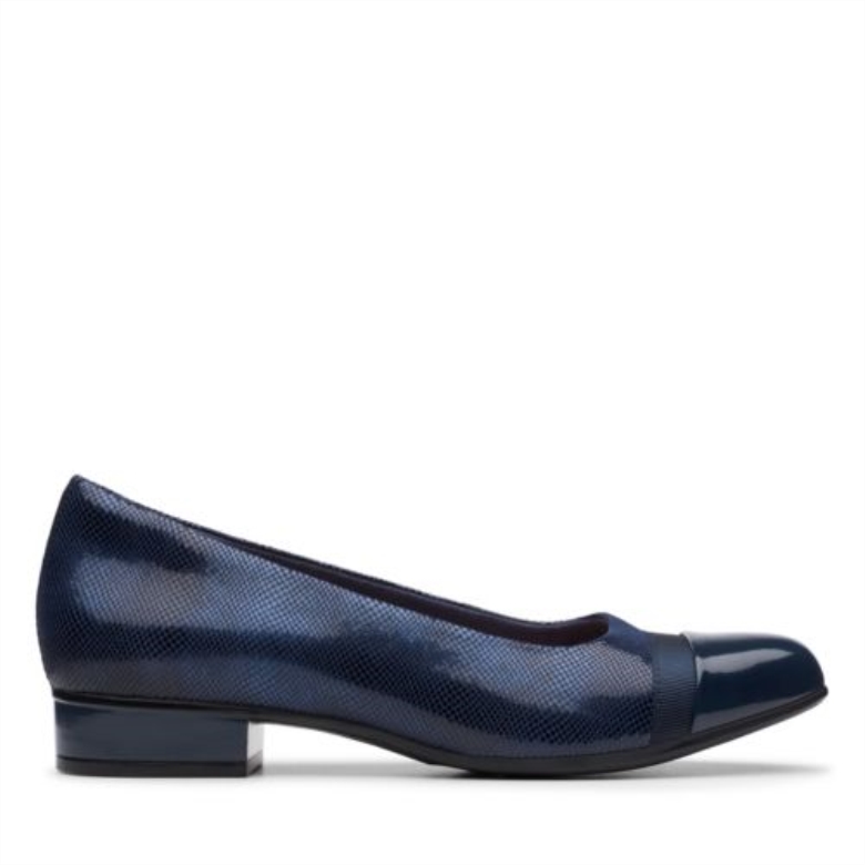 Navy Clarks Juliet Monte