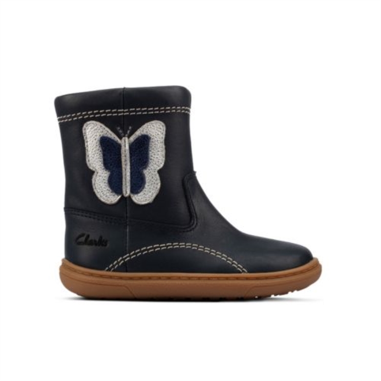 Navy Kombileder Flash Midi Fst G Fit Clarks