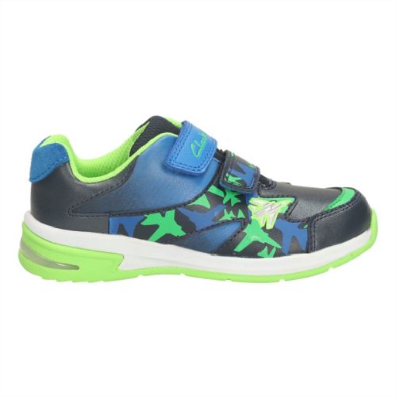 Piper Fun Inf Fit Navy Clarks