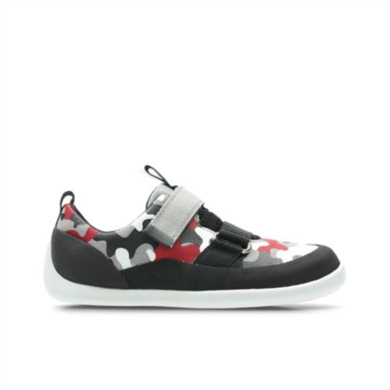 Play Pioneer Jnr G Fit Clarks Red Camo