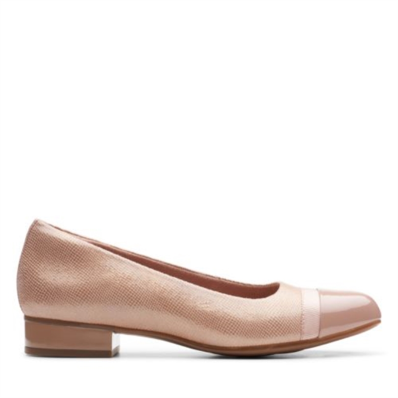 Praline Wildleder Clarks Juliet Monte
