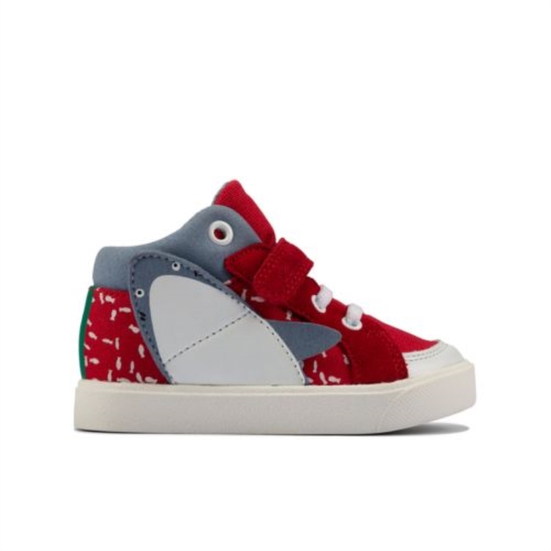 Roter Canvas City Pop Fst G Fit Clarks