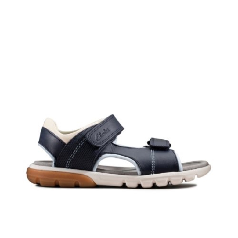 Rocco Wave Jnr G Fit Navy Kombi Clarks