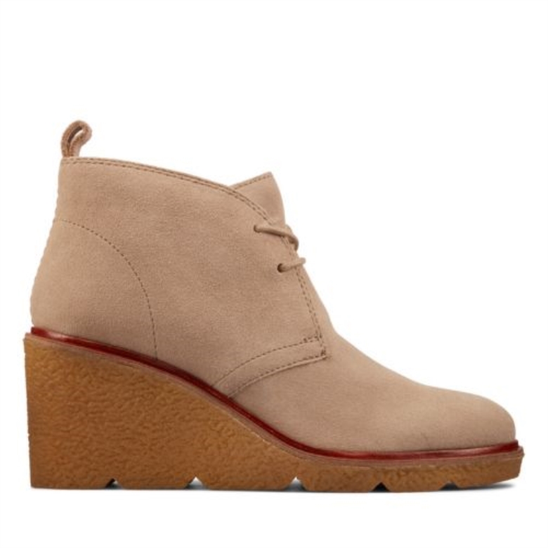Sand Wildleder Clarkford D Bt Clarks