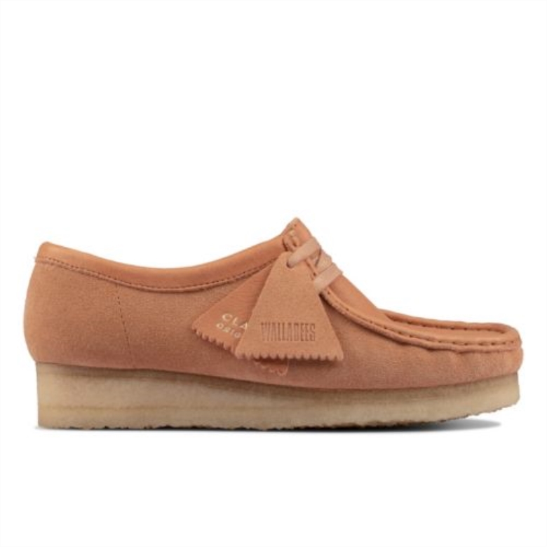 Sandstein-Kombi Clarks Wallabee