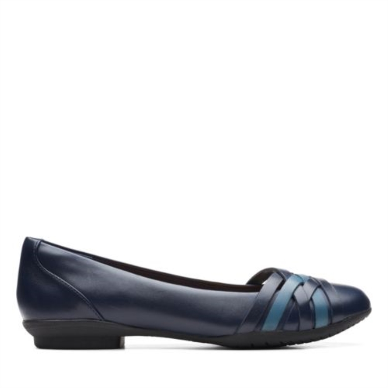 Sara Clover Clarks Navy Kombi