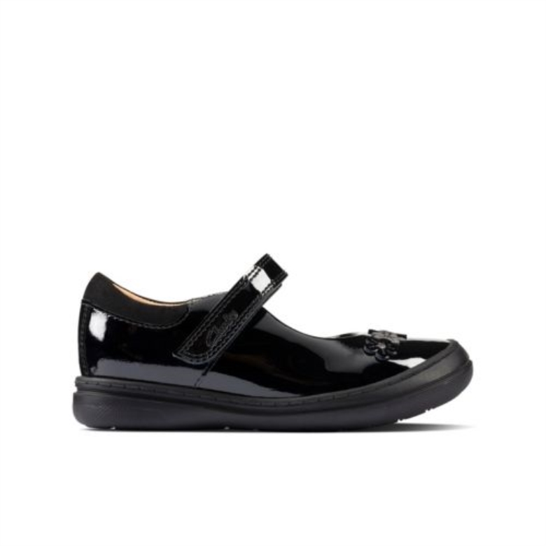 Scooter Jump Inf F Passen Schwarze Patent Clarks
