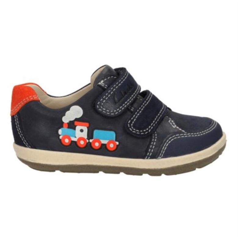 Weiches Tom Fst F Fit Clarks Navy Leder