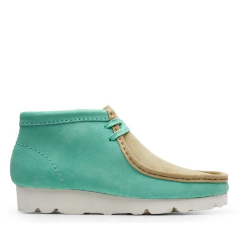 Spearmint Clarks Wallabee Gen