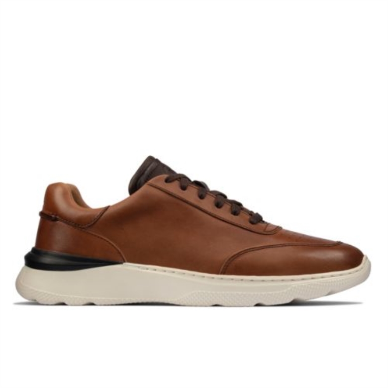 Sprint Lite Spitz Clarks Hellbraunes Leder