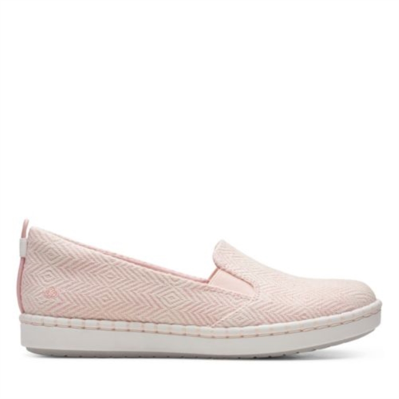Step G Low Slip Rosa Textil Clarks