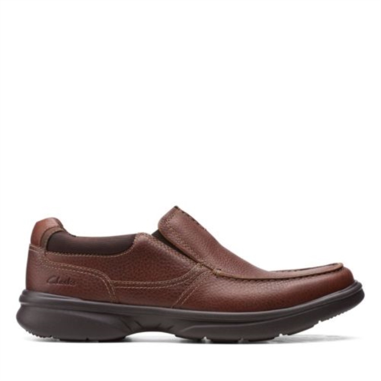 Hellbraunes Leder Clarks Bradley Free