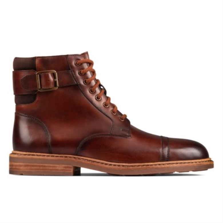 Braunes Leder Clarks Clarkdale Hallo