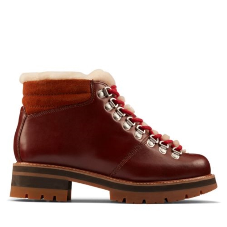 Tan Wlined Lea Clarks Orianna Alpine
