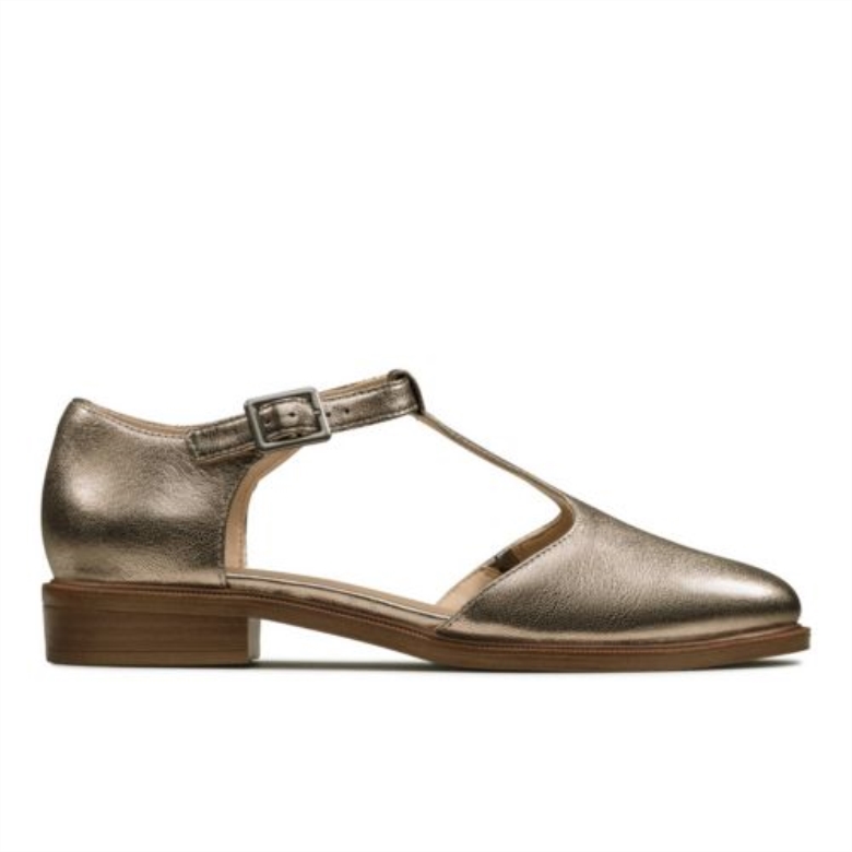 Taylor Palm Stone Metallic Clarks