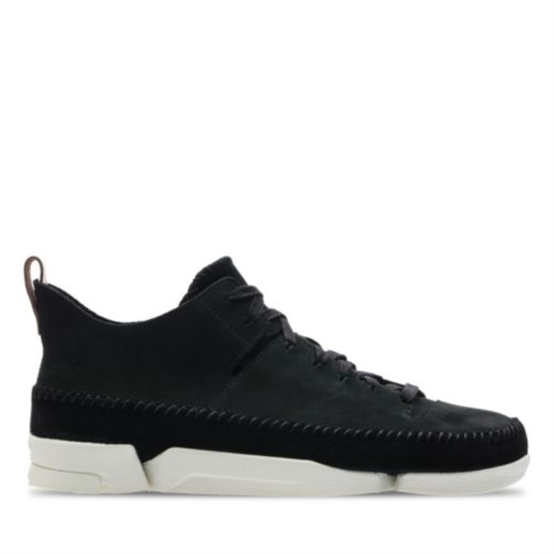 Trigenic Flex Clarks Schwarzes Nubuk