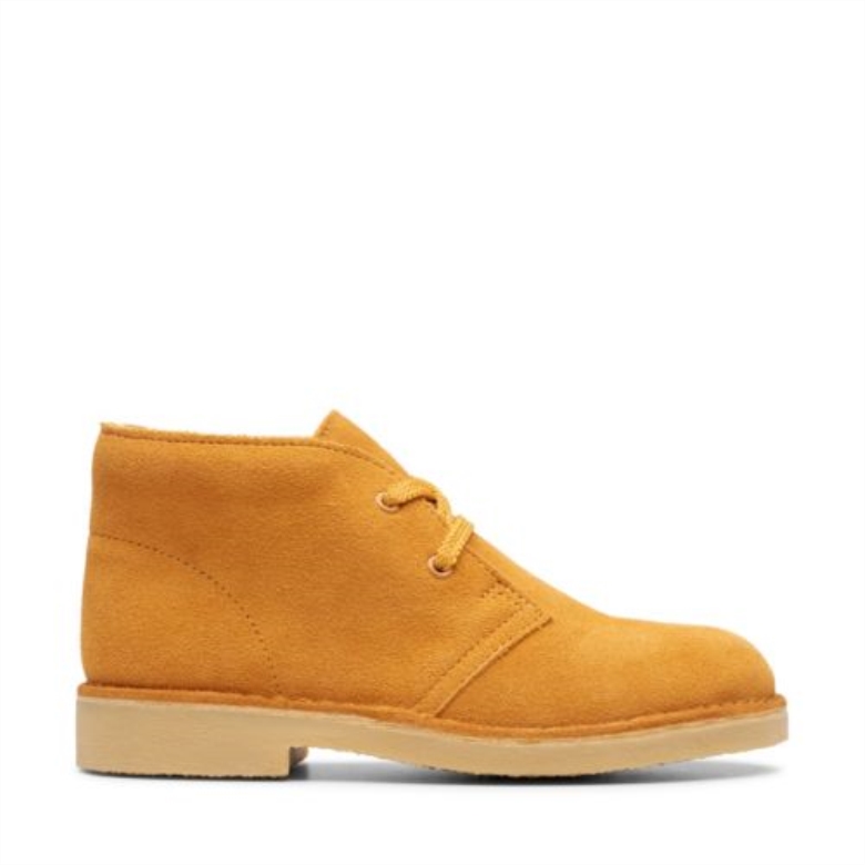 Kurkuma Clarks Desert Bootjnr G Fit