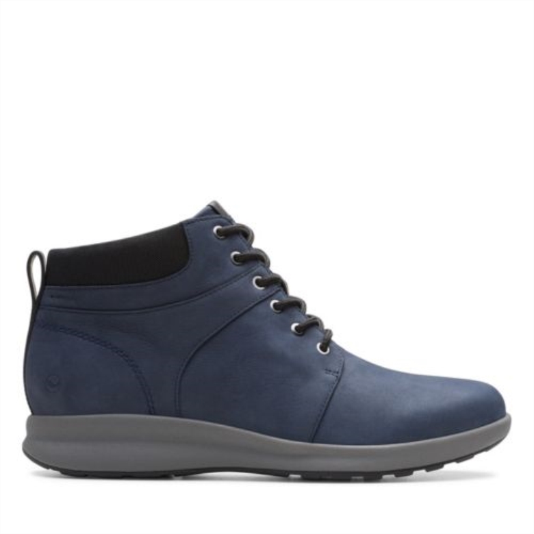 Un Schmücken Walk Clarks Navy Nubuk