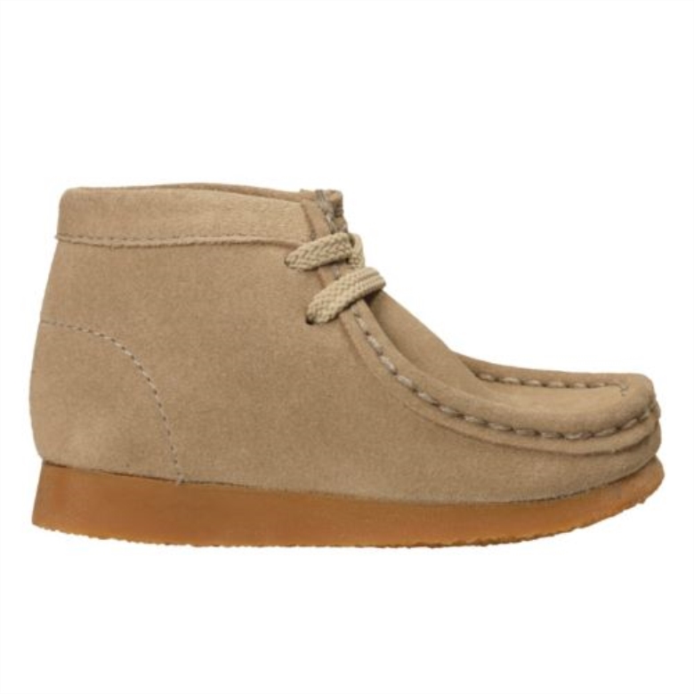 Wallabee Btfst G Fit Clarks Sand Wildleder