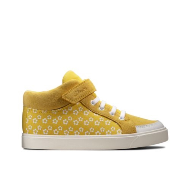 Gelb Kombi Clarks City Hop Inf F Fit