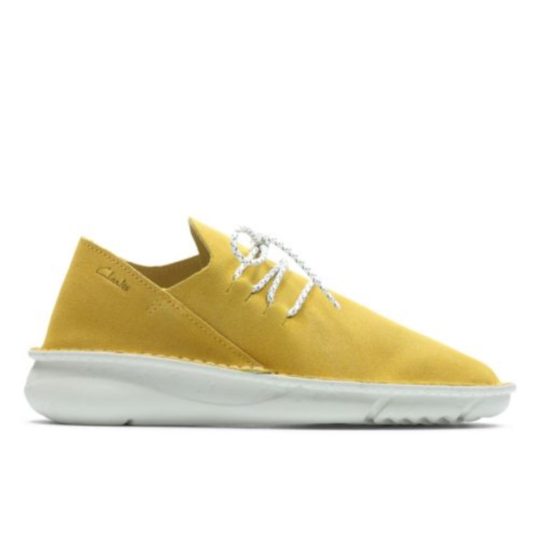 Gelbes Wildleder Clarks Herkunft