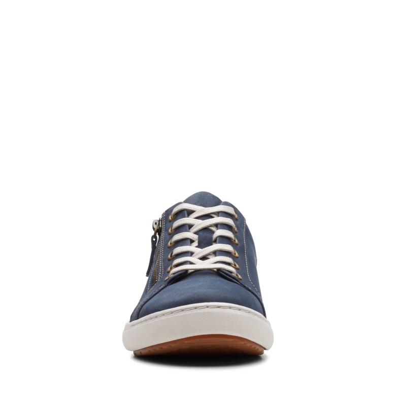 Nalle Lace Clarks Navy Nubuk
