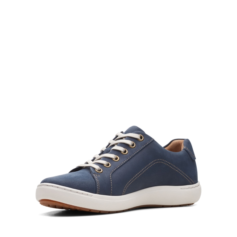 Nalle Lace Clarks Navy Nubuk