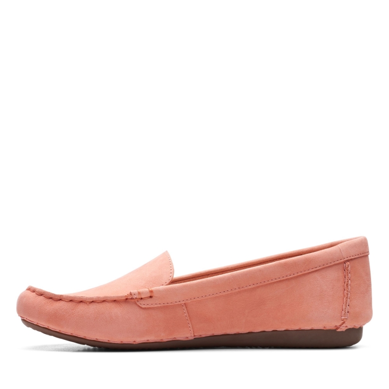 Sommersprossen Walk Clarks Pfirsich Wildleder