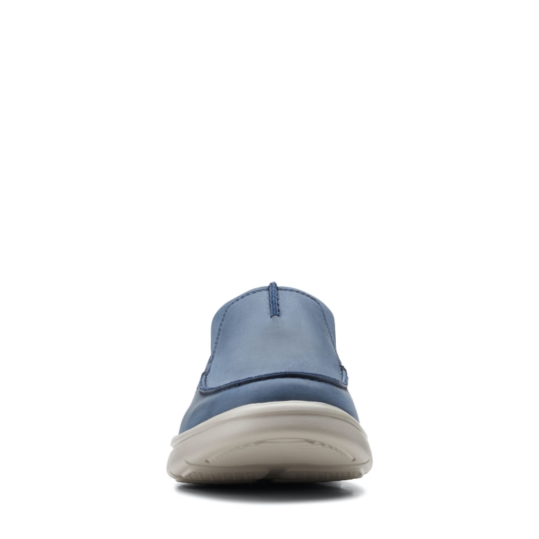 Bradley Free Clarks Marineblaues Leder