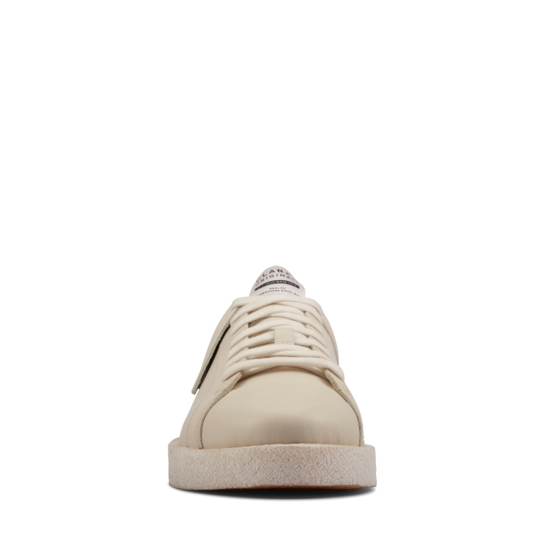 Clarks Tormatch Weißes Leder