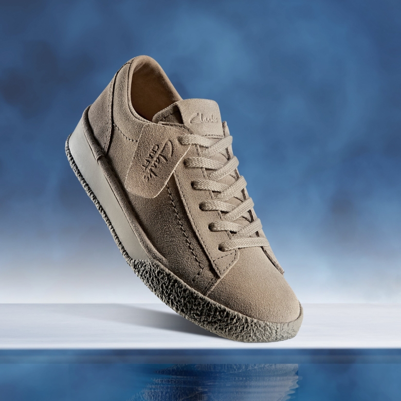 Clarks Craft Cup Walk Sand Wildleder