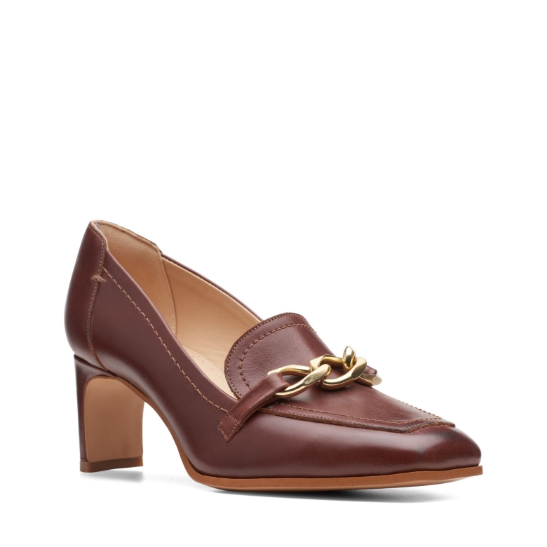 British Tan Lea Seren 55 Trim Clarks