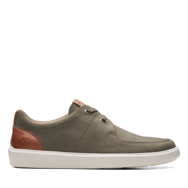 Olive Nubuk Clarks Cambro Spitze